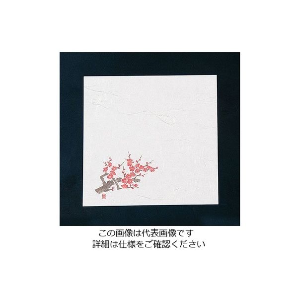 アーテック ニュー四季懐紙 4寸(100枚入) NSー75 梅 62-6781-79 1ケース(100枚)（直送品）