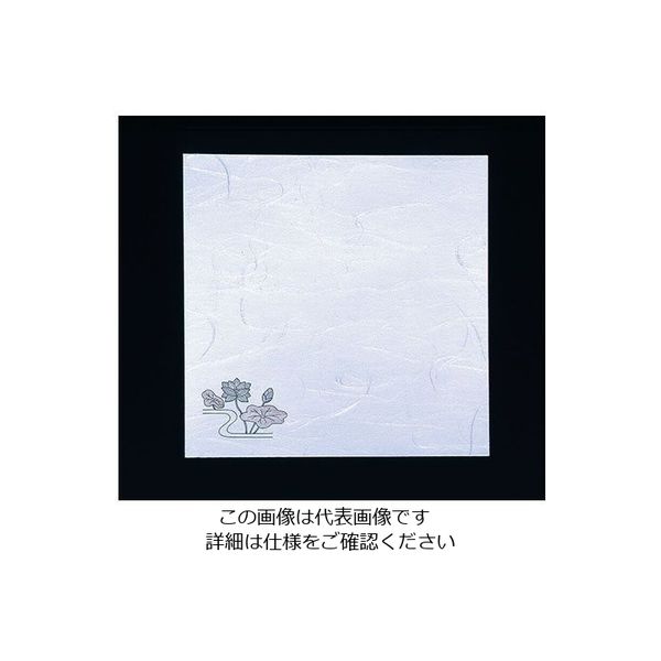 ヤマコー 4寸歳時敷紙(100枚入) はす 62-6781-99 1ケース(100枚)（直送品）