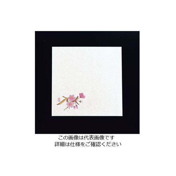 マイン 耐油懐敷18角(100枚入) 桜 M30ー221 62-6782-92 1ケース(100枚)（直送品）