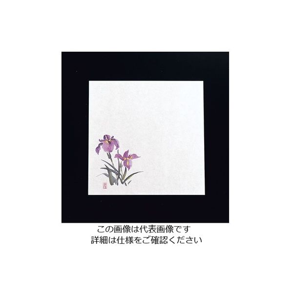 マイン 耐油懐敷18角(100枚入) あやめ M30ー223 62-6782-93 1ケース(100枚)（直送品）