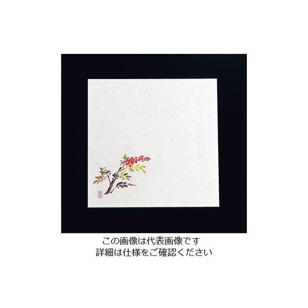 マイン 耐油懐敷18角(100枚入) 南天 M30ー228 62-6782-98 1ケース(100枚)（直送品）