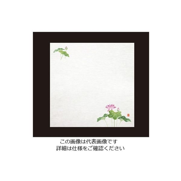 アーテック 耐油しぼり懐敷 4寸(100枚入) はす TAーE02 62-6783-27 1ケース(100枚)（直送品）