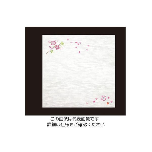 アーテック 耐油しぼり懐敷 4寸(100枚入) 桜 TA-E06 1ケース(100枚) 62-6783-31（直送品）