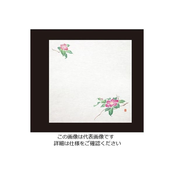 アーテック 耐油しぼり懐敷 4寸(100枚入) 椿 TA-E15 1ケース(100枚) 62-6783-40（直送品）