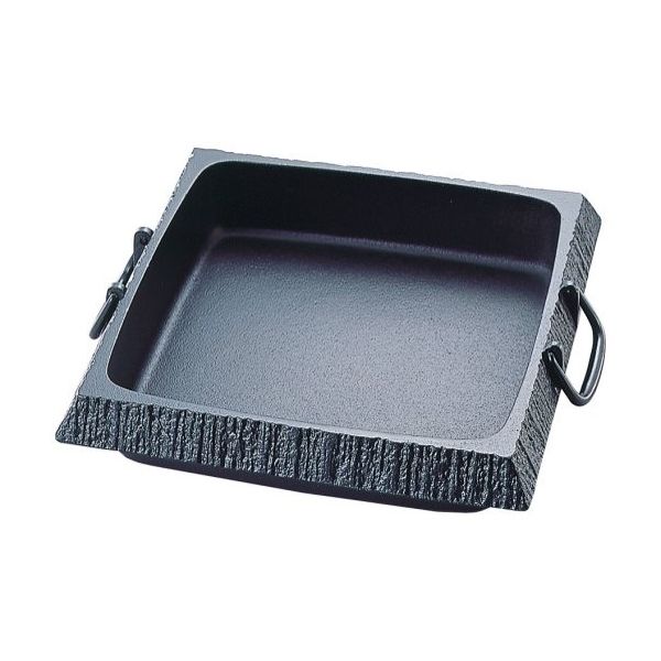 岩鋳 南部鉄 すきやき鍋 石庭角 小 20051 1個 62-6786-02（直送品）