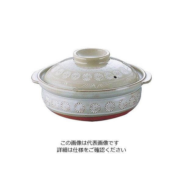 エムズジャパン 三島 土鍋 6号 S-501 1個 62-6788-48（直送品）