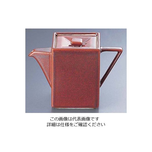 エムズジャパン 柿釉 スタック角ダシ入 大 T03-182 1個 62-6788-70（直送品）