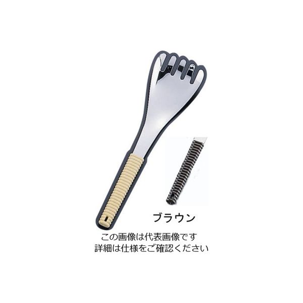 ワダコーポレーション 18ー8味道楽 取り分けフォーク 穴無 ブラウン 62-6790-32 1本（直送品）