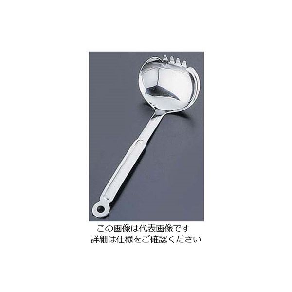 アズワン 18ー8料理名人 櫛付お玉 62-6789-91 1本（直送品）