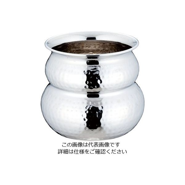 三宝産業 UK ステンレス ガラ入れ スパイラル ツチ目入り M 62-6790-86 1個（直送品）