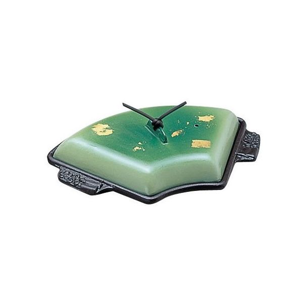 遠藤商事 アルミ扇陶板鍋 金彩・緑 62-6791-42 1個（直送品） 5,259円