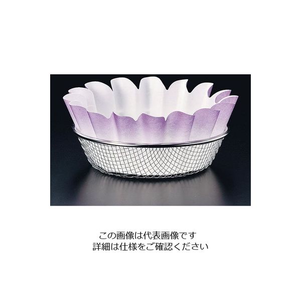 マイン 紙すき鍋 奉書 花(300枚入) 紫 M33-261 1ケース(300枚) 62-6791-97（直送品）