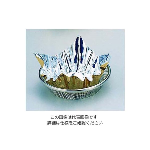 三菱アルミニウム アルミ箔鍋 金(200枚入) FN-24G 1ケース(200枚) 62-6792-11（直送品）