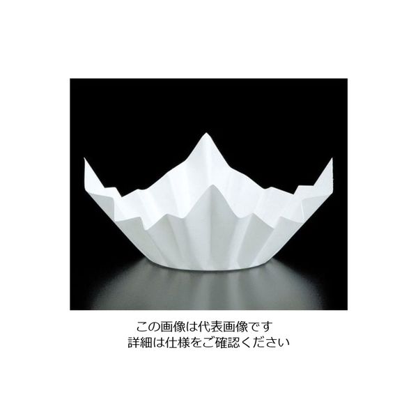 精巧社 ミニ色和紙鍋(250枚入) 白色 SKA148 1ケース(250枚) 62-6792-24（直送品）