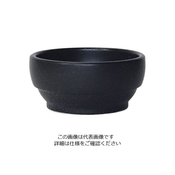 遠藤商事 スタッキングビビンバ 黒石目調 326