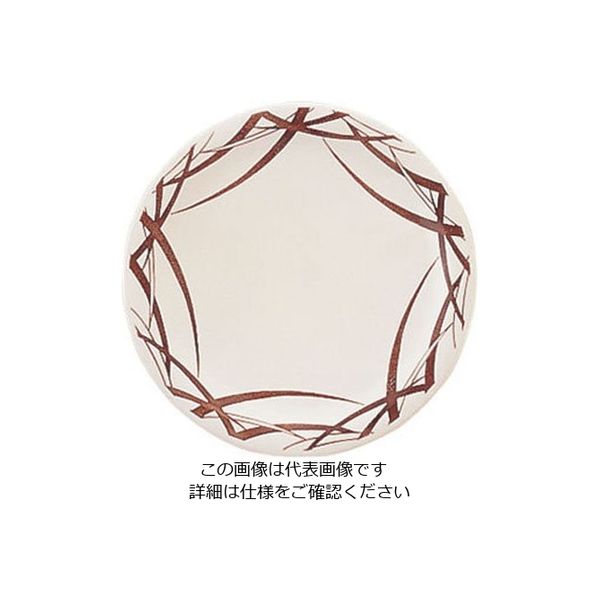 若泉漆器 寿司皿 白つゆ草 1ー504ー1 62-6797-72 1枚（直送品）