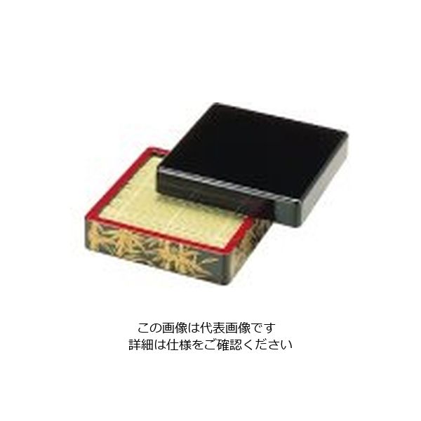 若泉漆器 D.X角ザルそばセイロ 竹 1ー532ー5 竹ス 62-6799-58 1個（直送品）