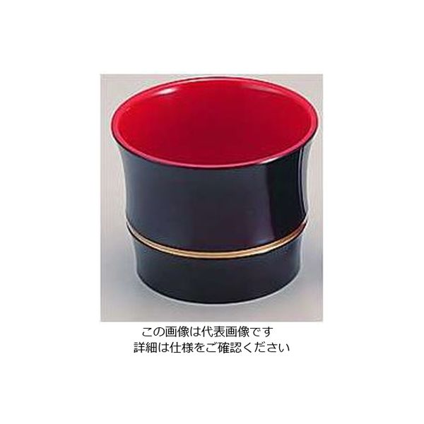 若泉漆器 竹型つゆ入れ 溜金線 1ー559ー5 62-6800-23 1個（直送品）