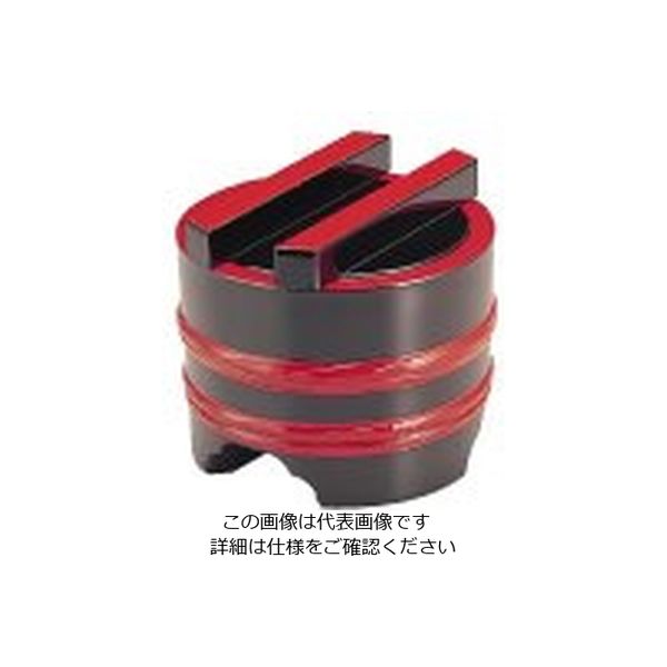 若泉漆器 釜揚げ 黒帯朱 1ー541ー6 大 62-6800-81 1個（直送品）