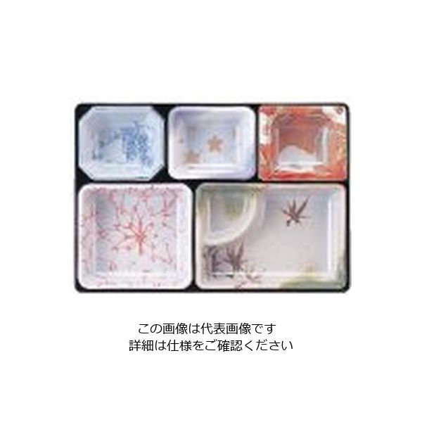 若泉漆器 尺0寸長手Aー2光彩仕切 1ー237ー4 62-6802-13 1個（直送品）