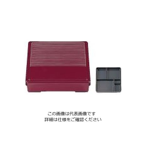 若泉漆器 ニュー8寸角固定弁当 62-6802