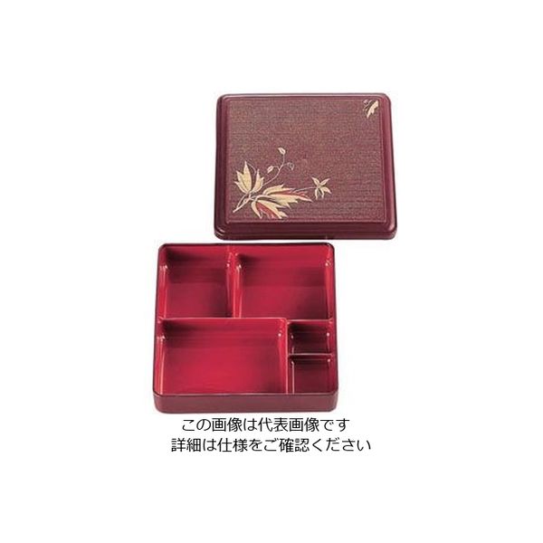 遠藤商事 DX七寸幕の内 BWー700 (ブラウン/内ワイン/ブドウ) 62-6802-89 1個（直送品）