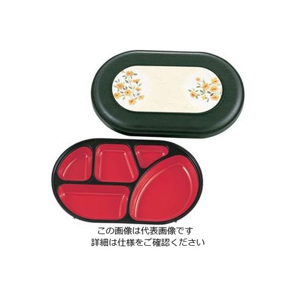 遠藤商事 クッキングボーイ副食 BWRー510 ダークグリーン/内赤/やまぶき 62-6803-13 1個（直送品）