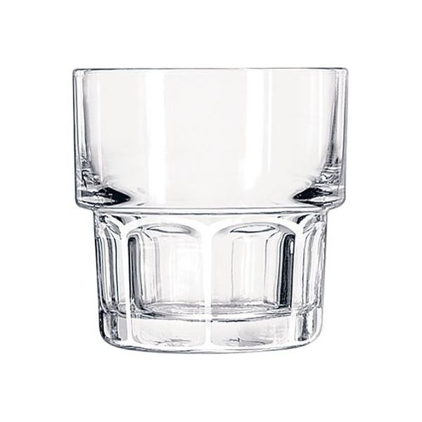 Libbey リビー スタックジブラルタル ロック (6ヶ入) No.15661 1ケース(6個) 62-6806-14（直送品）