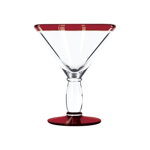 Libbey リビー アルバ カクテル(6ヶ入) レッド 92305R 1ケース(6個) 62-6809-15（直送品）