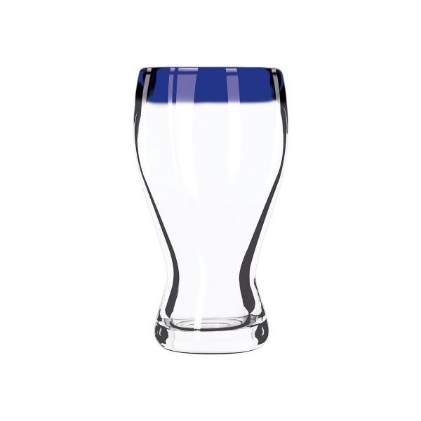 Libbey リビー アルバ ビアー(6ヶ入) No.92316 ブルー 62-6809-17 1ケース(6個)（直送品）