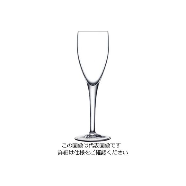 Bormioli Luigi ミケランジェロ フルート(6ヶ入) 10282/02 1ケース(6個) 62-6809-41（直送品）