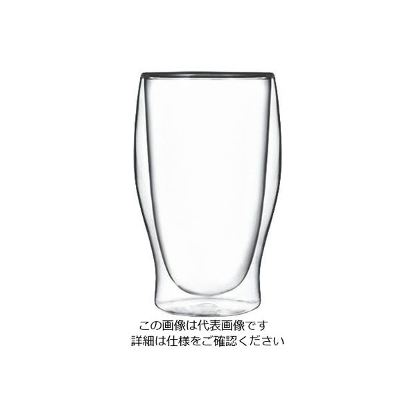 Bormioli Luigi ダブルウォールドリンクデザイン(2ヶ入) タンブラー 8877/04 1ケース(2個) 62-6809-75（直送品）