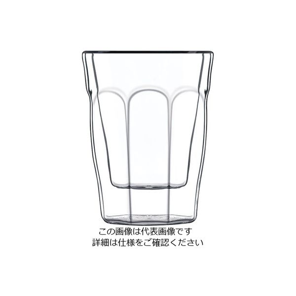 Bormioli Luigi ダブルウォールドリンクデザイン(2ヶ入) リカー 11911/01 1ケース(2個) 62-6809-81（直送品）