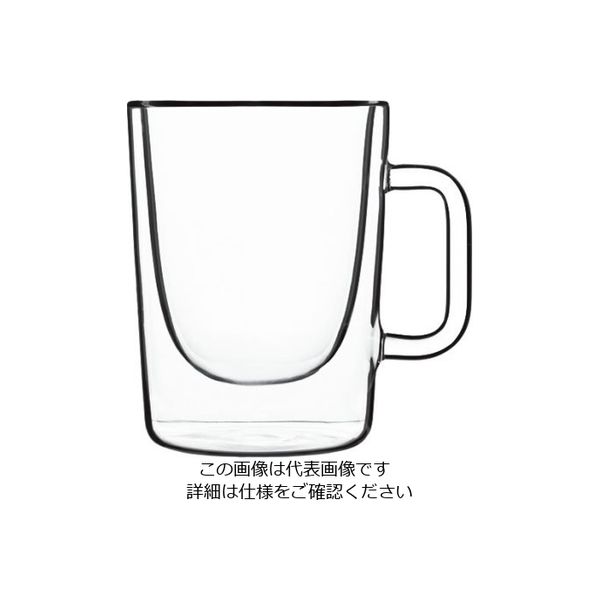 Bormioli Luigi ダブルウォールドリンクデザイン(2ヶ入) アロマカフェ 10972/01 1ケース(2個)（直送品）