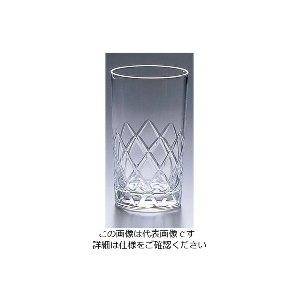 エムズジャパン タンブラー・08210HS 68切子 295cc(6ヶ入)K68ー10 62-6815-45 1ケース(6個)（直送品）