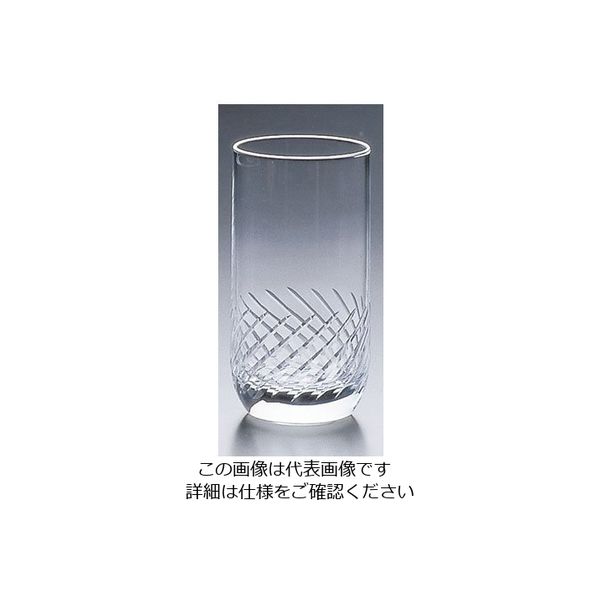 エムズジャパン タンブラー・08308HS 70切子 240cc(6ヶ入)K70ー08 62-6815-39 1ケース(6個)（直送品）