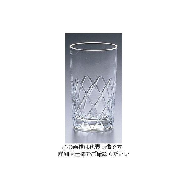 エムズジャパン タンブラー・08205HS 68切子 155cc(6ヶ入)K68ー05 62-6815-42 1ケース(6個)（直送品）