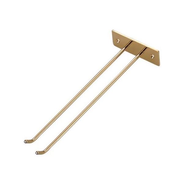 遠藤商事 グラスフレーム 壁掛型 1連 24金メッキ 62-6815-98 1個（直送品）