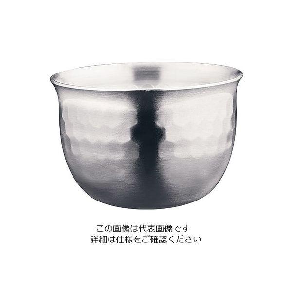 田辺金具 華 ぐいのみ 槌目 60mL 62-6818-15 1個（直送品）