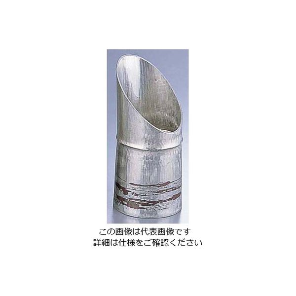 遠藤商事 銅錫被 刷毛目竹形1ツ節酒器 200cc 62-6818-18 1個（直送品）