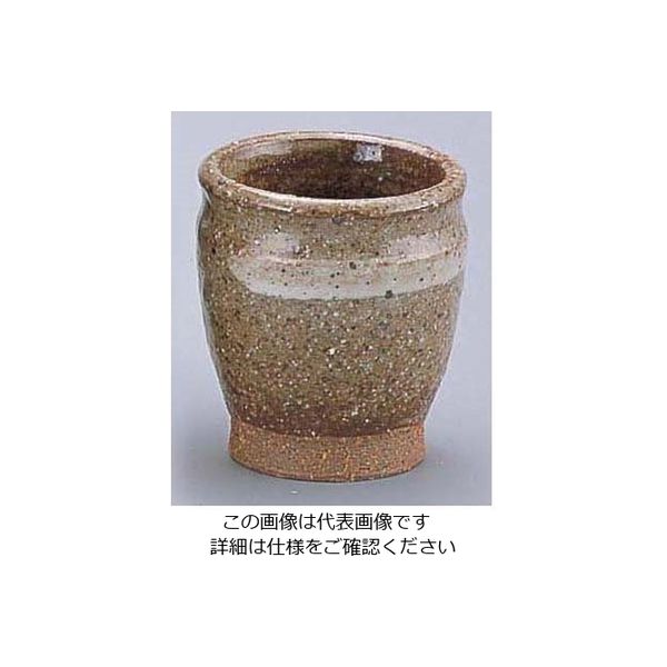 エムズジャパン 土灰釉ぐい呑 D03-34 1個 62-6818-94（直送品）