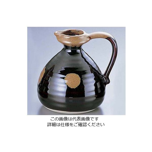 エムズジャパン 天目手付燗瓶 2号 D03-67 1個 62-6819-10（直送品）