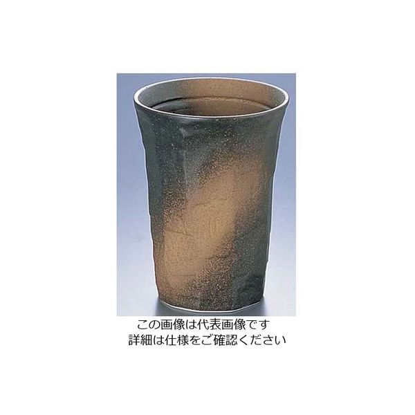 エムズジャパン 備前吹き削りカップ D02-12 1個 62-6819-71（直送品）