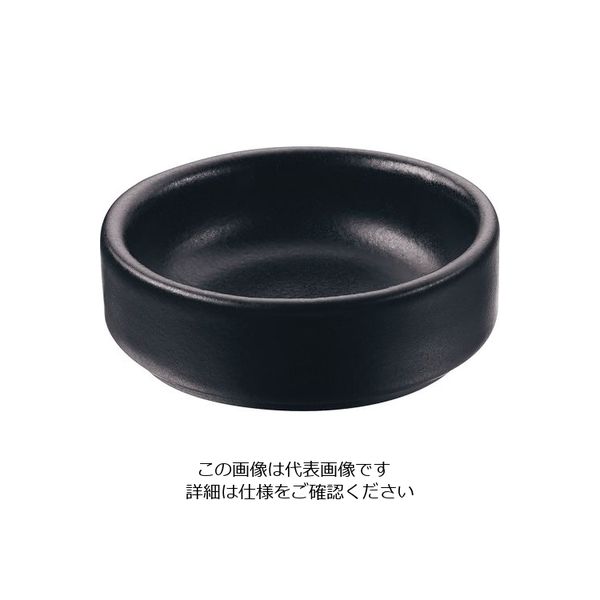 Revol レヴォル スモールディッシュ サテンブラック 647670 1枚 62-6820-54（直送品）