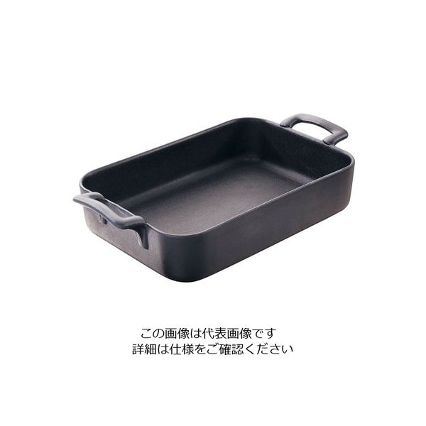 Revol レヴォル レクタンギュラーディッシュ 19cm アイアン 642065 1枚 62-6820-69（直送品）