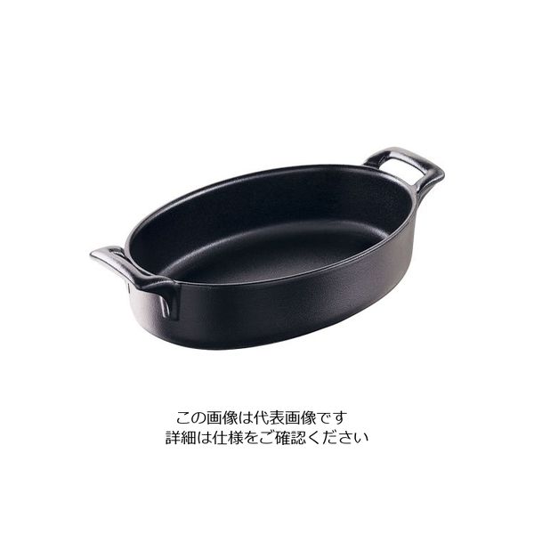 Revol レヴォル オーバルディッシュ 18cm アイアン 642087 1枚 62-6820-79（直送品）