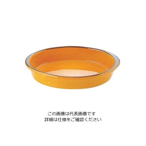 遠藤商事 マトファ オーバルグラタン皿(ツバ付) 355×240 5236 1個 62-6824-02（直送品）