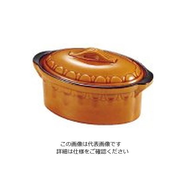 遠藤商事 マトファ陶磁器 オーバルテリーヌ 170×100mm 10762 1個 62-6824-30（直送品）