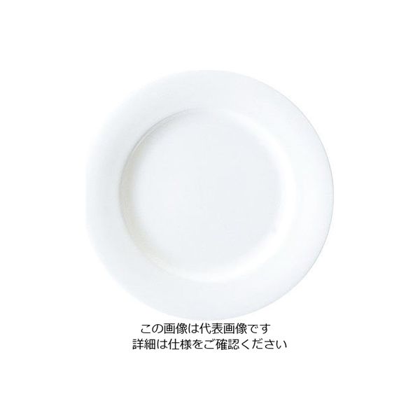 ミヤザキ食器 エチュード リムプレート 21.5cm ET2101 1枚 62-6831-57（直送品）