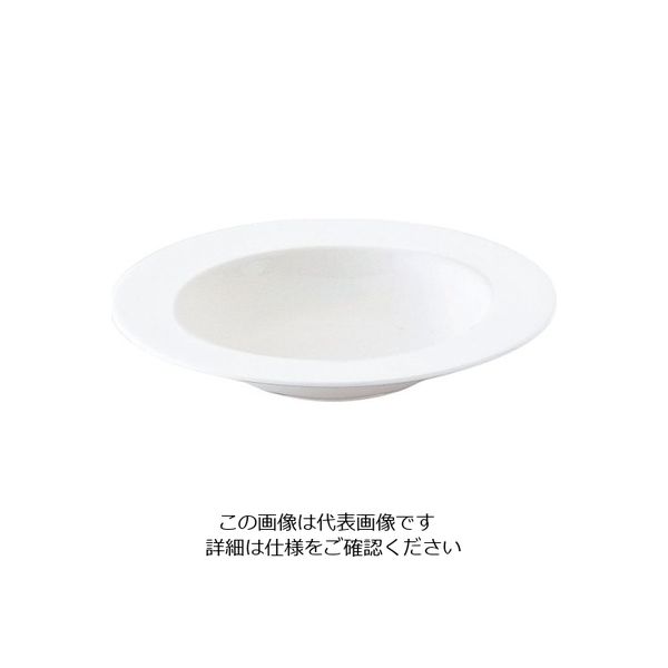 ミヤザキ食器 エチュード リムクーププレート 21.5cm ET2102 1枚 62-6831-61（直送品）